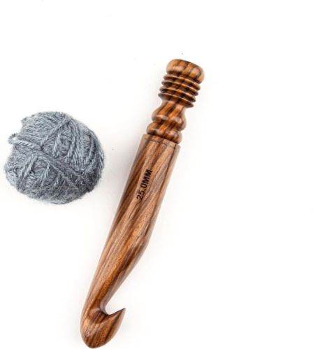 Brown Wooden Crochet Hooks, Feature : Durable, Hard Structure