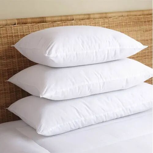 Plain 100% Cotton Pillow Cover, Size : 17:25, 18:28, 21:31 Inches