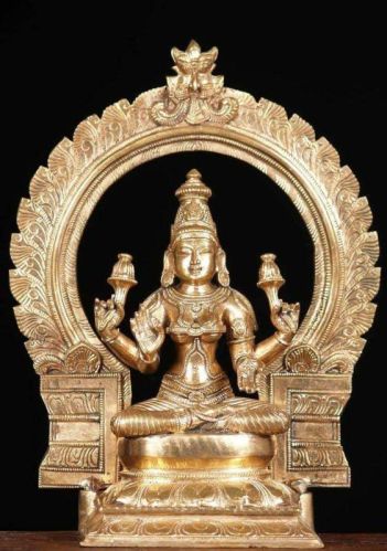 Rectangular Polished Laxmi Statue, For Worship, Temple, Interior Decor, Packaging Type : Carton Box