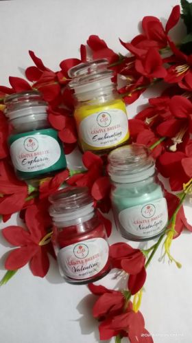 Paraffin Wax Scented Candles, Size : Customized Size