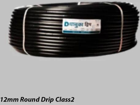 12 Mm Class 2 Round Drip Irrigation Pipe