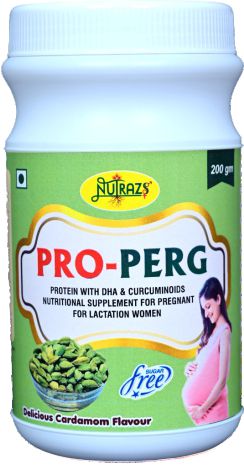 PRO-PERG Cardamom Flavour Protein Powder, Packaging Type : Plastic Can, Tin, Plastic Bottle