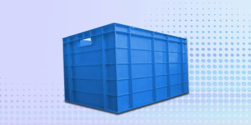 Supreme Blue Plastic Crates, For Material Transfer, Capacity : 20 Kg