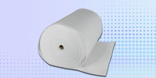 White EPE Foam Roll, For Packaging, Color : Black Pink