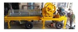 Mild Steel Portable Jaw Crusher, Voltage : 380 V