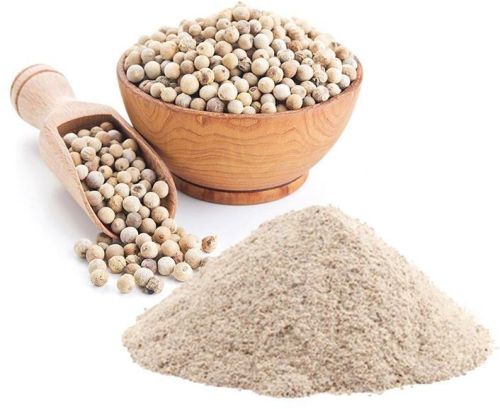 Organic White Pepper Powder, For Cooking, Grade Standard : Food Grade