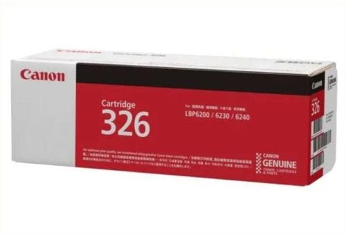 Black 500-1000gm PP Canon 326 Toner Cartridge, For Printers Use, Certification : CE Certified