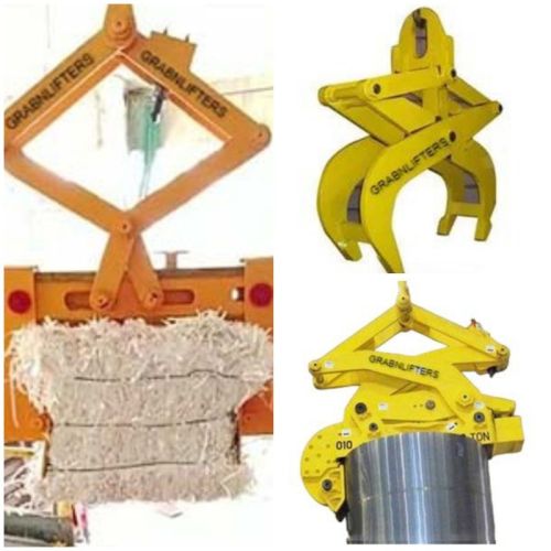 Coated Metal Bloom Lifting Tong, For Material Handling, Color : Yellow