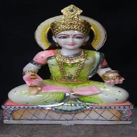 Marble Printed Annapurna Devi Statue, For Office, Home, Temple, Size : 2.5 Feet