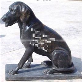 Polished Plain Marble Dog Statue, For Garden, Home, Office, Restaurant, Shop, Packaging Type : Carton Box