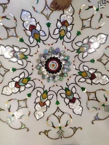 Decorative Marble Inlay Flooring Service