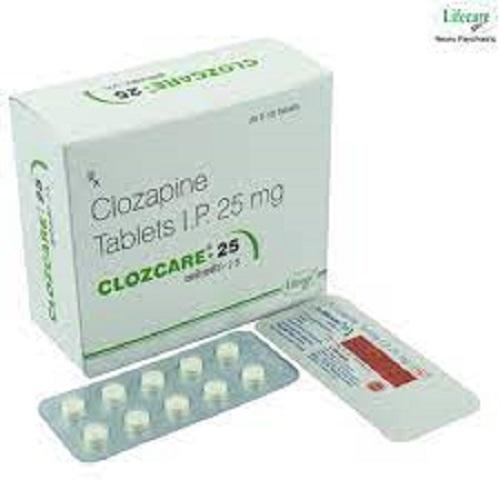 Clozapine 25 Mg Tablets