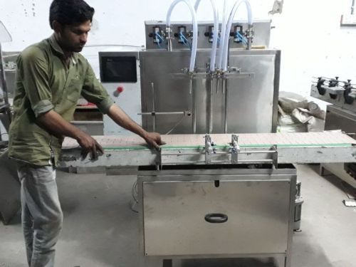 Semi Automatic 2 Head Servo Filling Machine