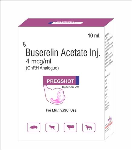 Buserelin Acetate Injection, For Hospital, Packaging Size : 10ml