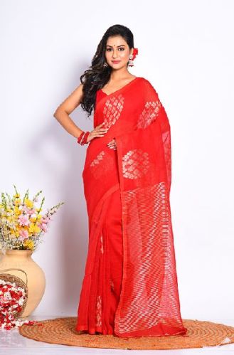 Stitched Net Handloom Sarees, Craft Type : Kalamkari Print