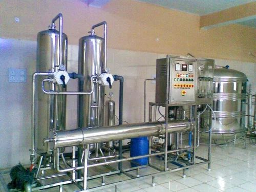 Stainless Steel Industrial RO Plant, Automatic Grade : Automatic