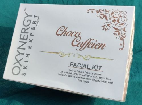 Oxynergy Choco Caffeine Facial Kit, Gender : Ladies, Mens