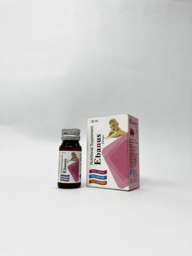 EBANUS DROP, Packaging Type : Plastic Bottle