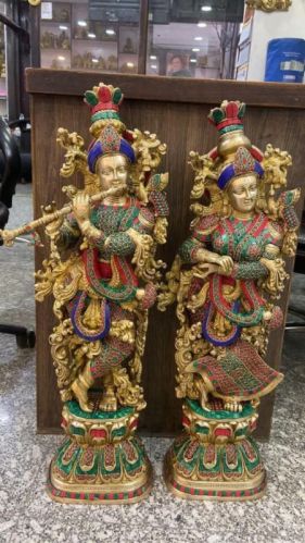 Radha Krishna Ji Statue, Size : 30inch
