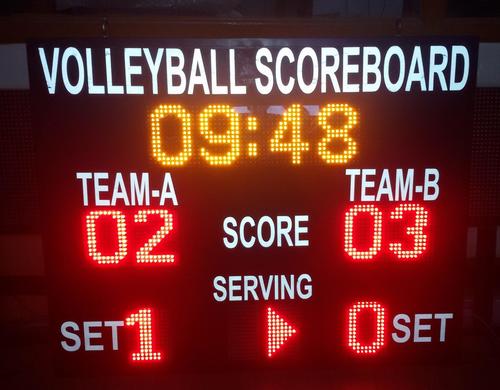 Ae 220V Rectangular LED Volleyball Score Board, For Sports, Power Source : Electric