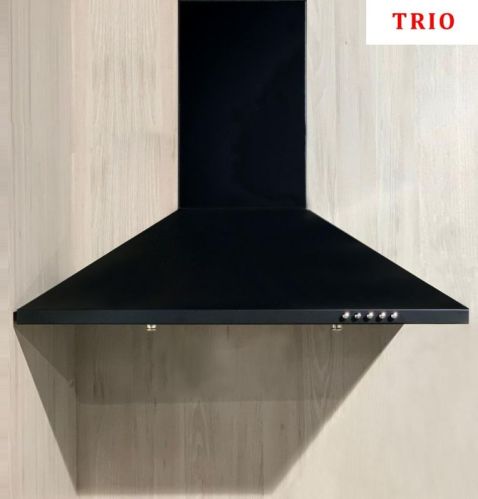 8 KG Polished Steelwood Trio Kitchen Chimney, Grade : BS