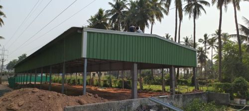 Polished Conventional Steel Structures, For Commercial