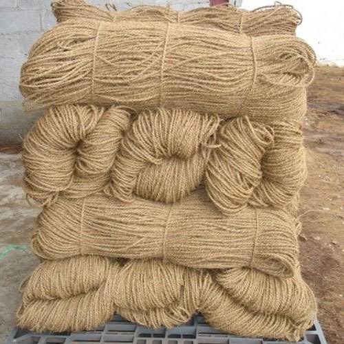 Two Ply Coir Yarn, Color : Brown