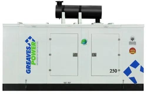 White 250 kVA Greaves Power Diesel Generator