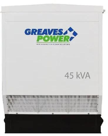 White 45 kVA Greaves Power Diesel Generator