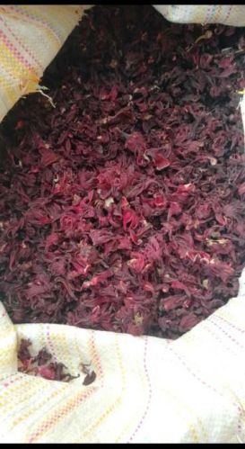 Orange Common Dry Hibiscus Flowers, For Decorative, Garlands, Vase Displays, Wreaths