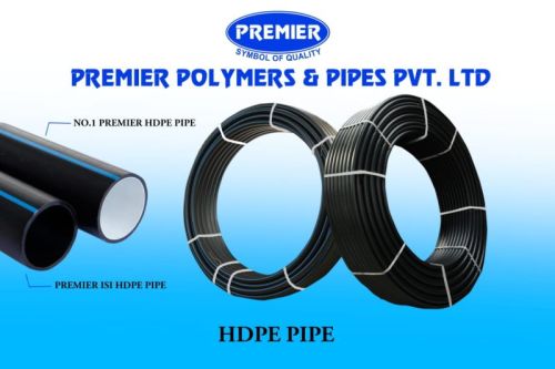 Round HDPE Coil Pipe, For Water Supplying, Drainage Use, Drainage, Certification : ISI Certified