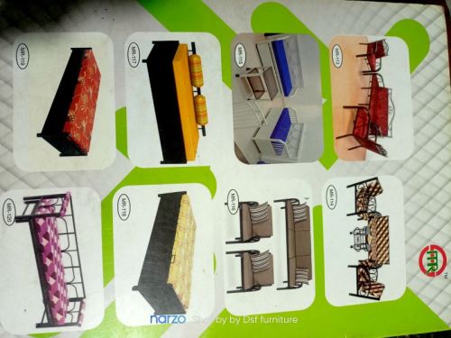 Decent Powder Coating Finish Iron Pipe Custom Sofa Set, For Daily Uses, Size : 6*4