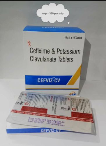 Cefviz CV Tablets, Grade Standard : Medicine Grade