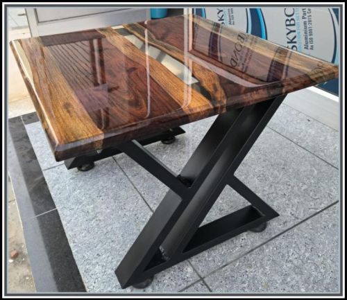 Epoxy Table, Shape : SQUARE