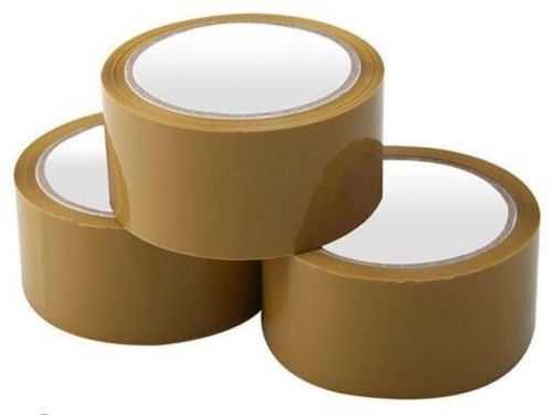 Roll Brown BOPP Tape, For School, Office, Homes, Carton Sealing, Packaging Type : Corrugated Box