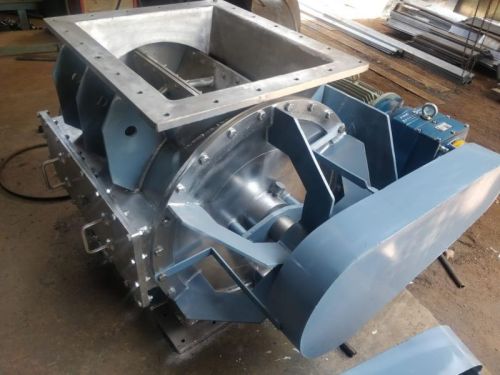 Earthbound Gear Motor Cast Iron Rotary Airlock Valve, For Industrial, Voltage : 220v