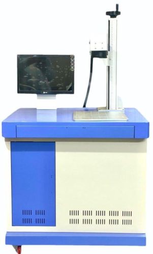 Electric 100-500kg Polished Fiber Laser Marking Machine, For Automotive Industry, Cutting Tools Industry