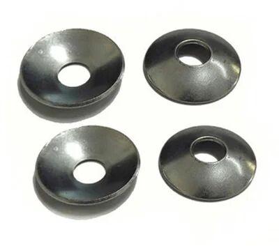 Round Bevel Rubber Washer, Color : Black