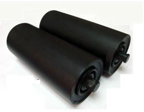 Rubber Roller Conveyor, Shape : Cylindrical