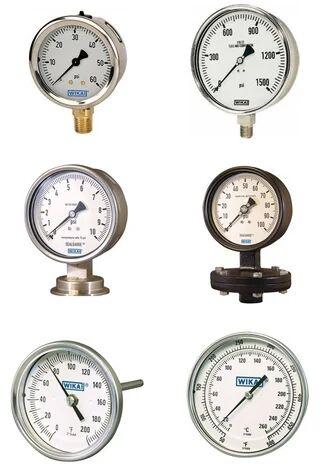 WIKA Pressure Gauges, Display Type : Analog