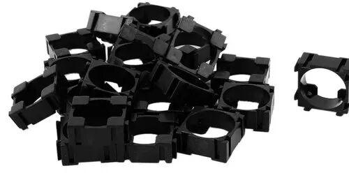 Plastic Battery Holders, Color : Black