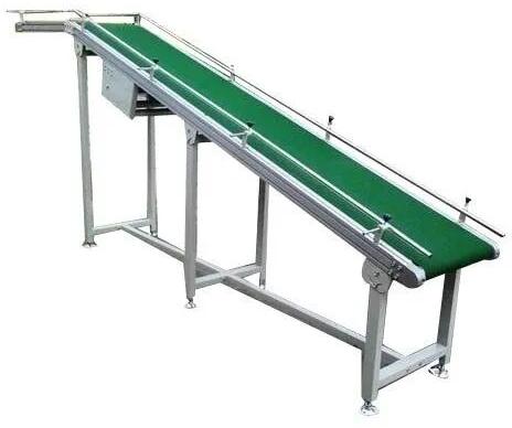 Rubber Mild Steel (Body Material) Belt Conveyor System