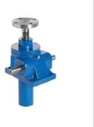 Steel Screw Jacks Lift, Color : Blue