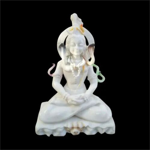 Marble Shiva Statue, Size : 2.5 Feet