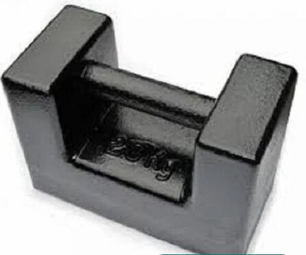 Rectangular Cast Iron Calibrated Weight