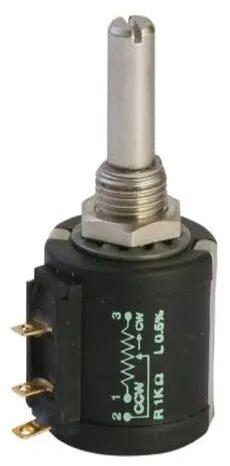 Brass Pavan Potentiometers, Color : Black