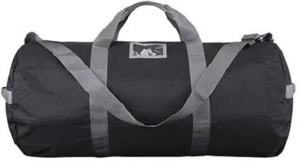 Wicket Gate Plain Polyester Duffle Bag, Color : Black