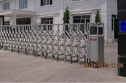 Motorized Retractable Gates