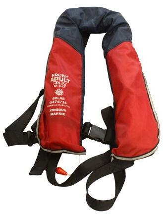 SHM Shipcare Polyester Inflatable Life Jacket, Gender : Unisex