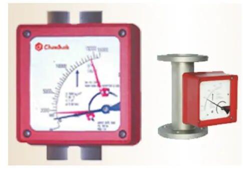Metal Tube Rotameter, Meter Sizes:1/2